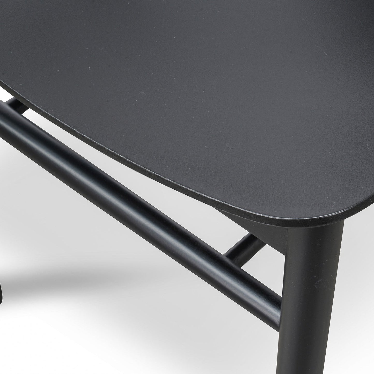 Luna Dining Chairs - Black Shell - Black Seat (Set of 2)