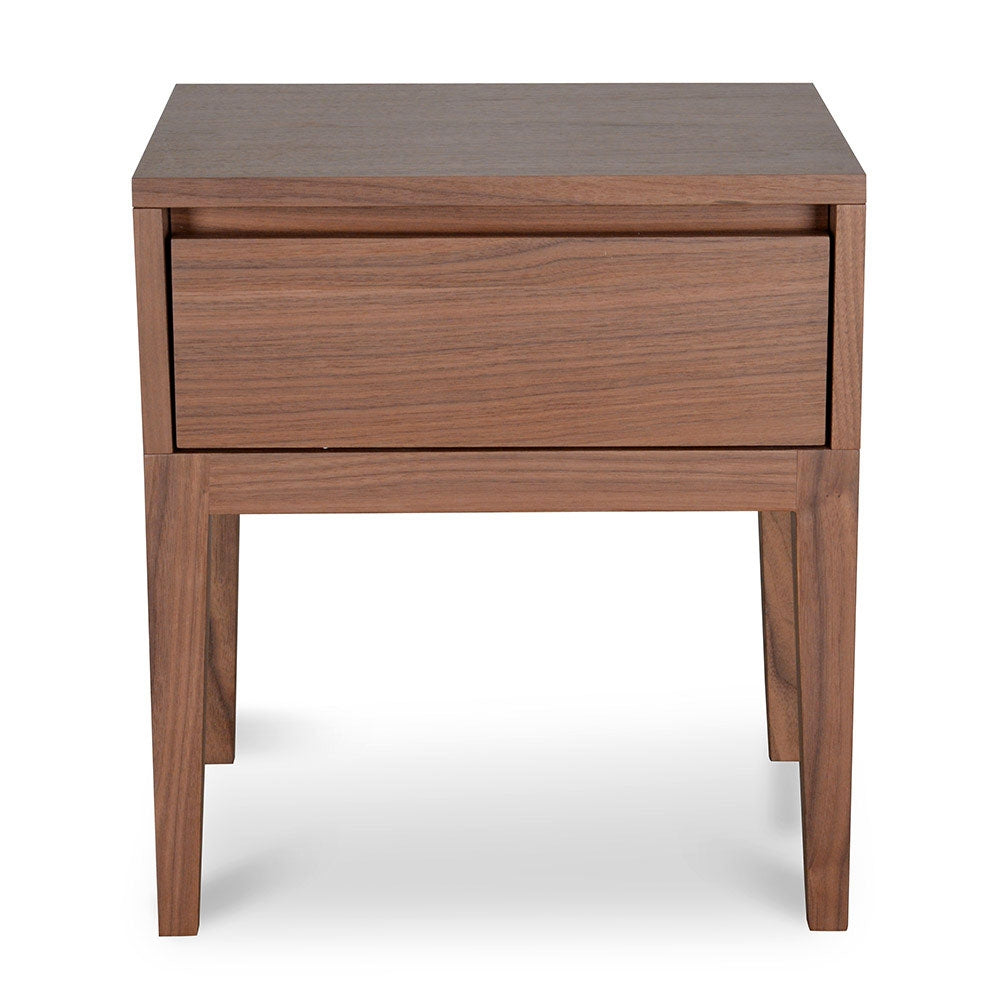 Rae Bedside Table - Walnut
