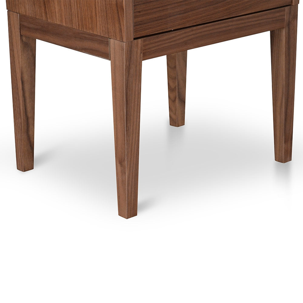 Rae Bedside Table - Walnut