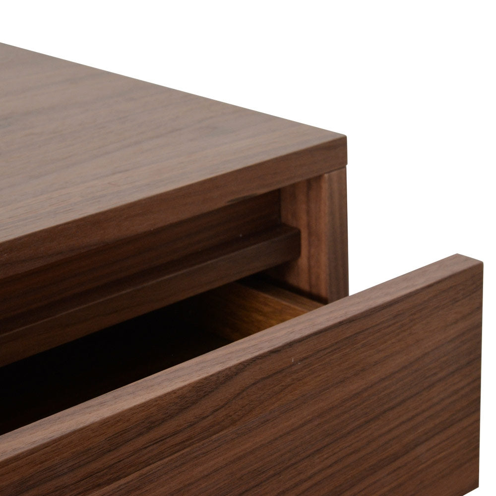 Rae Bedside Table - Walnut