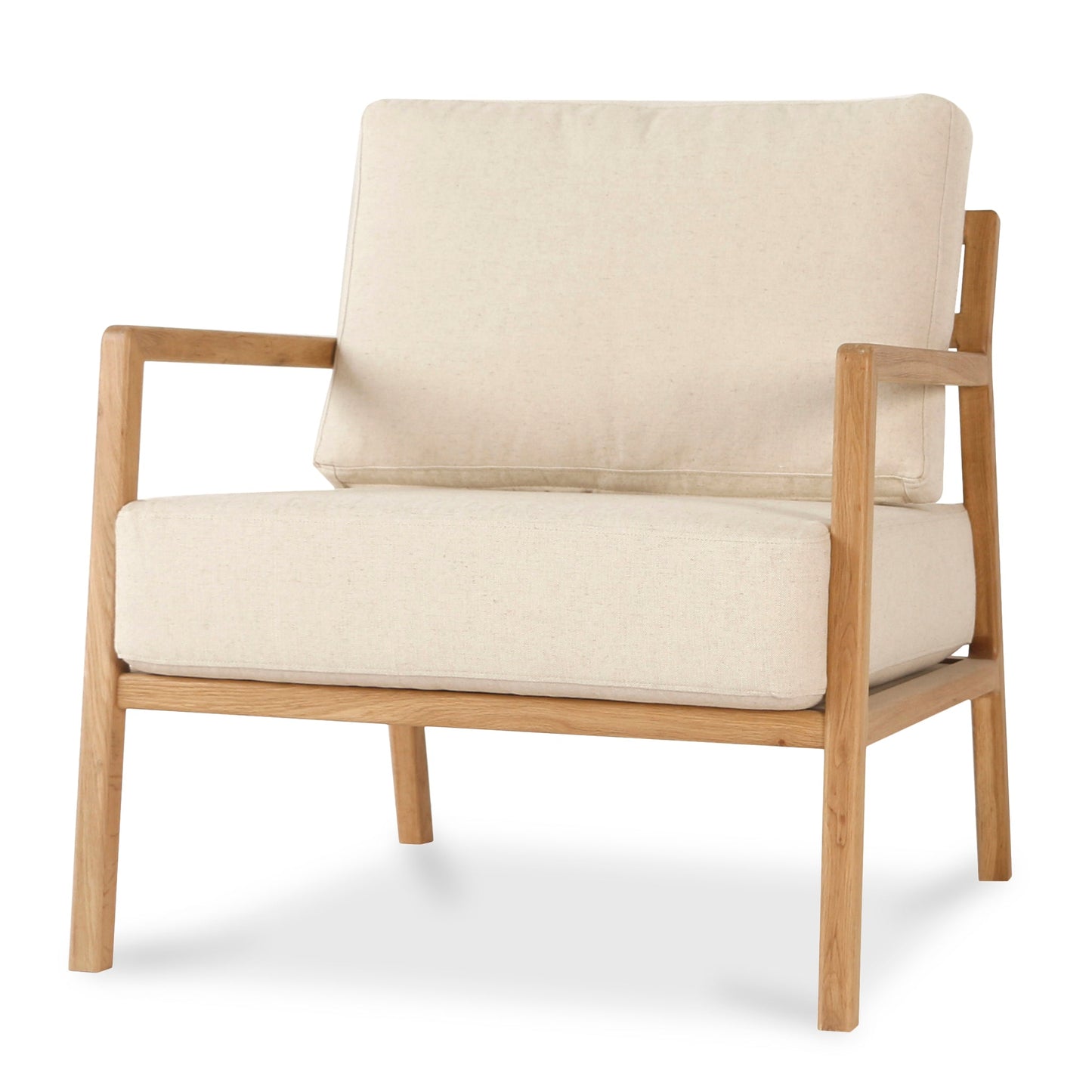 Sammi Fabric Armchair - Light Beige