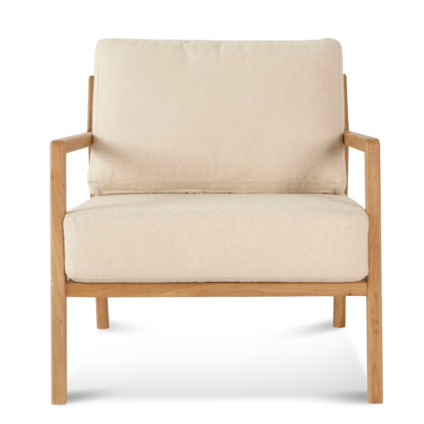Sammi Fabric Armchair - Light Beige
